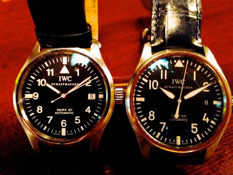 iwc mark xv vs xvi.